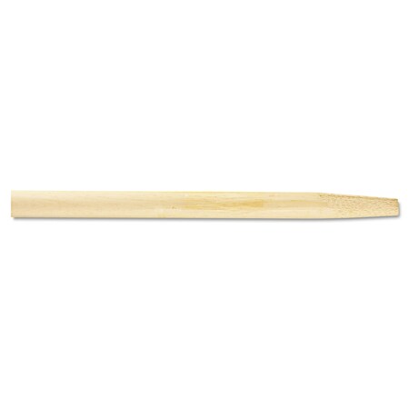 Boardwalk Tapered End Broom Handle, Lacquered Hardwood, 1 1/8 dia x 54, Natural BWK124
